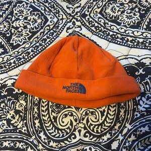 The North Face Bright Orange Infant Fleece Hat